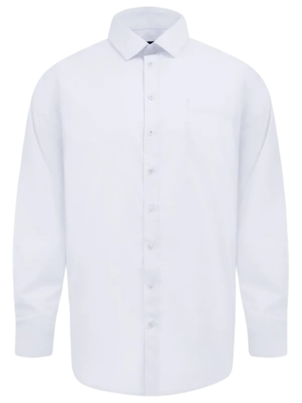 White stretch shirt