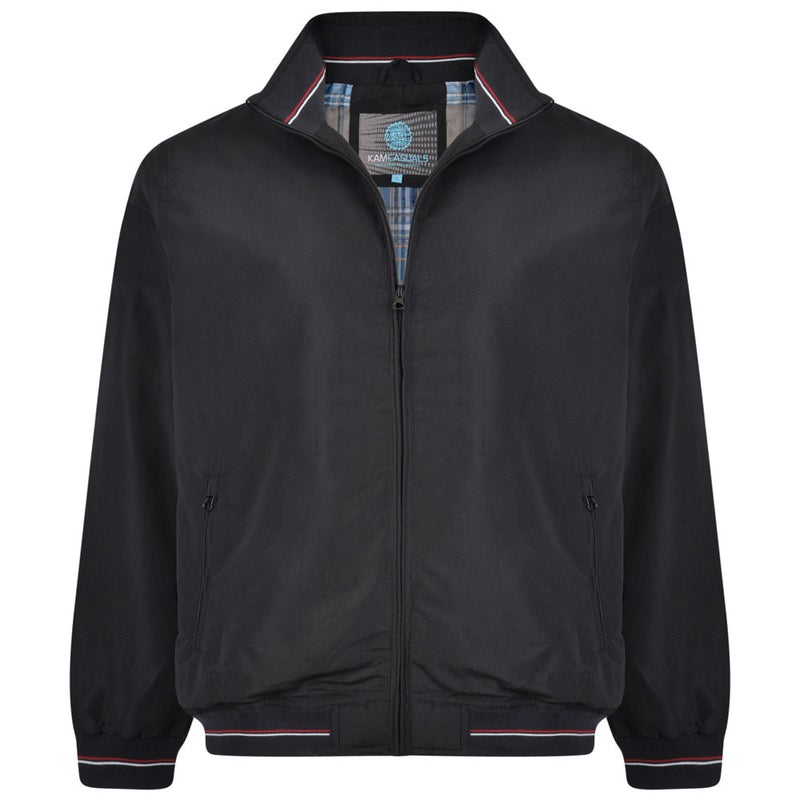 BLACK HARRINGTON JACKET