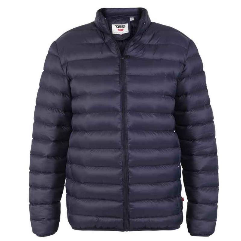 NAVY PUFFER JACKET