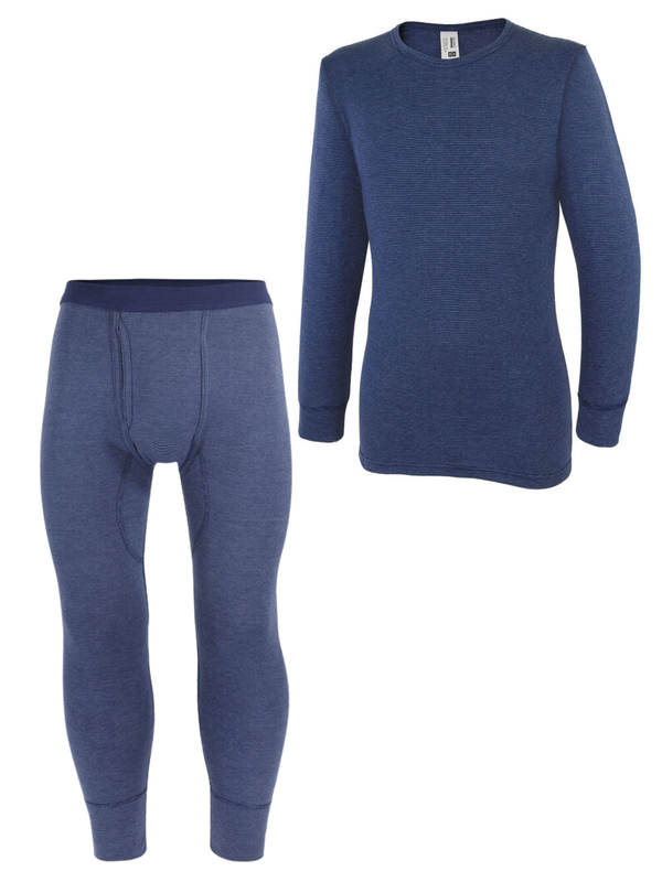 Adamo navy thermal set
