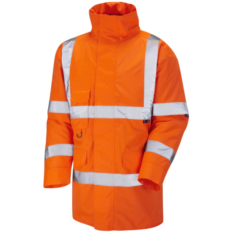HI-VIZ ANORAK WITH QUILTED LINING